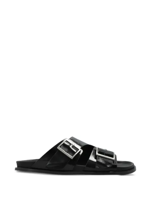 ALOHAS Alba buckle sandals Black ALBA