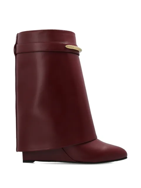 Givenchy Shark Lock boots Red BE605LE1J7
