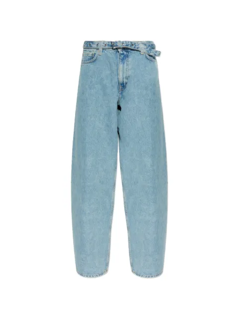 SAMSOE SAMSOE Saharper belted denim jeans Blue F25400001