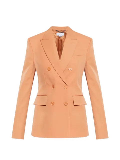 Stella McCartney double-breasted blazer Orange 6501593HU704