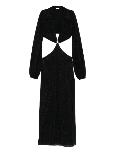 Oséree cutout ring maxi dress Black LCS261BLACK