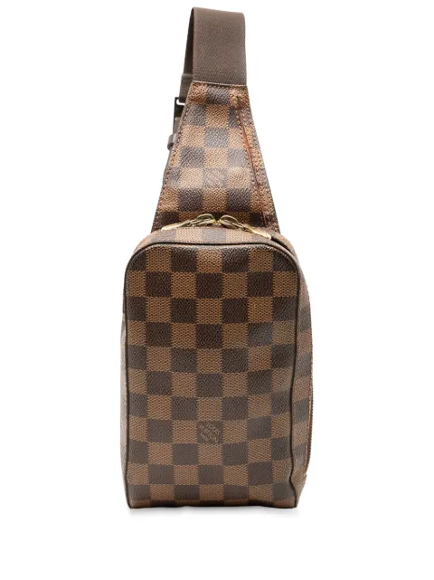 Louis Vuitton Pre-Owned 2003 Damier Ebene Geronimos crossbody bag Brown MX3MX265XJE6X3HU