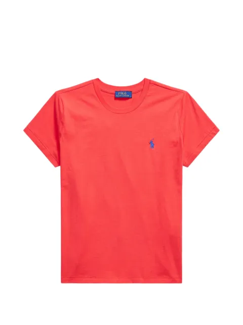 Polo Ralph Lauren embroidered crewneck T-shirt Red 211B14605021