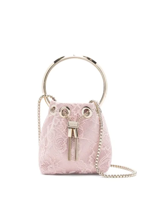 Jimmy Choo micro Bon Bon bag Pink MICROBONBONJXE