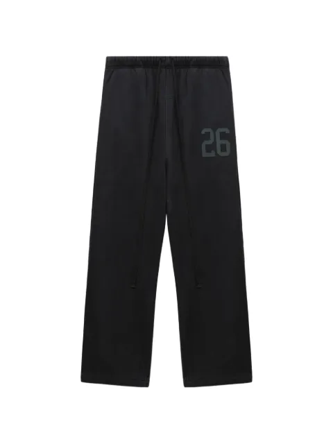 FEAR OF GOD ESSENTIALS button-detail track pants Black 130HO258451F
