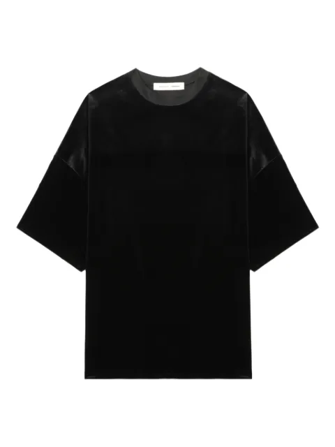 FEAR OF GOD ESSENTIALS short-sleeve oversized mini dress Black 192HO259211F