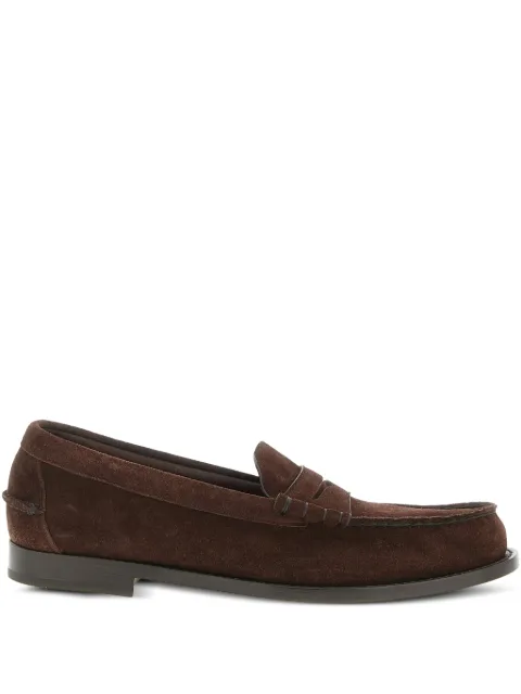 Church's Rowley calf suede loafers Brown EDB163FG000009CA