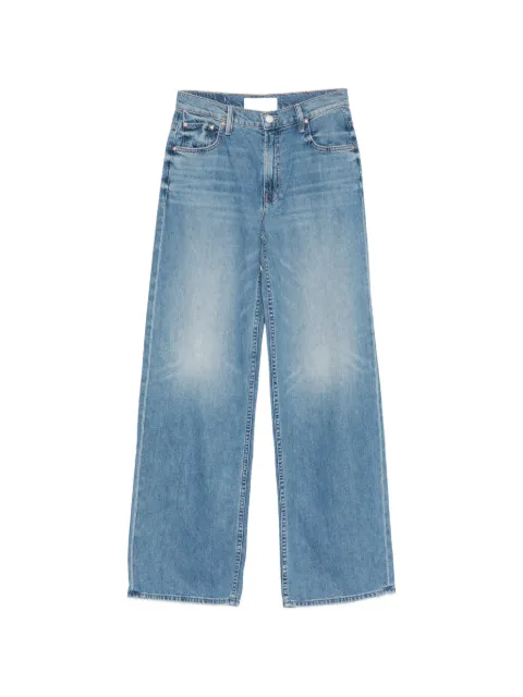 MOTHER Spinner Zip Sneak wide-leg denim jeans Blue 107981230A