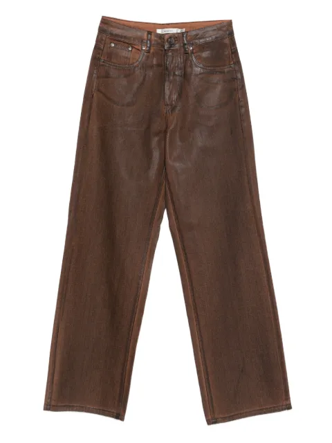 Gestuz GZcellie straight-leg jeans Brown 10910874