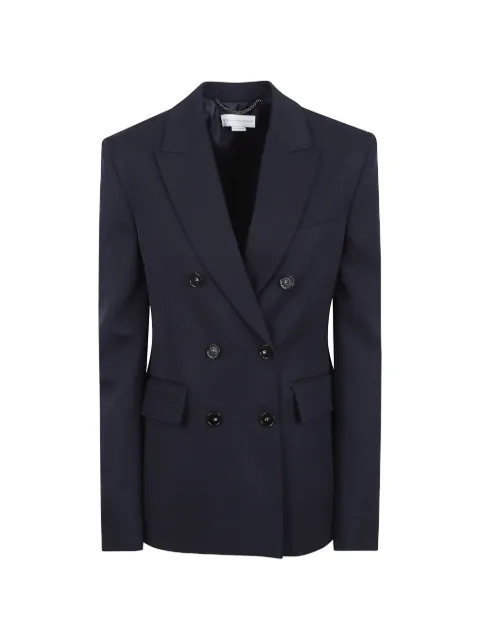 Stella McCartney wool double-breasted blazer Blue 6501593HU704