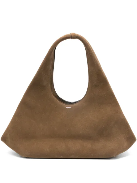 Coperni suede top-handle tote bag Brown COPBA131F6049BROWNDARKOS