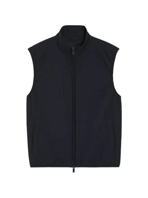 BOSS water-repellent gilet Blue 50559601