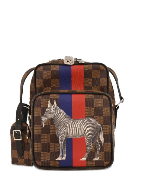 Louis Vuitton Pre-Owned 2016 Savannah Amazon Damier cross body bag Brown 154169