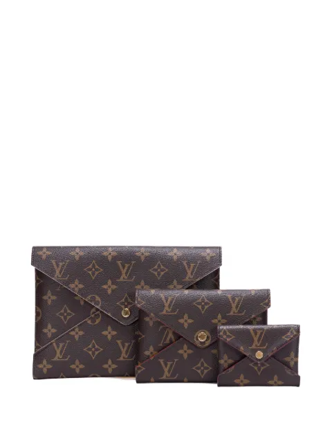 Louis Vuitton Pre-Owned Kirigami brown patterned envelope bag Brown SP2139