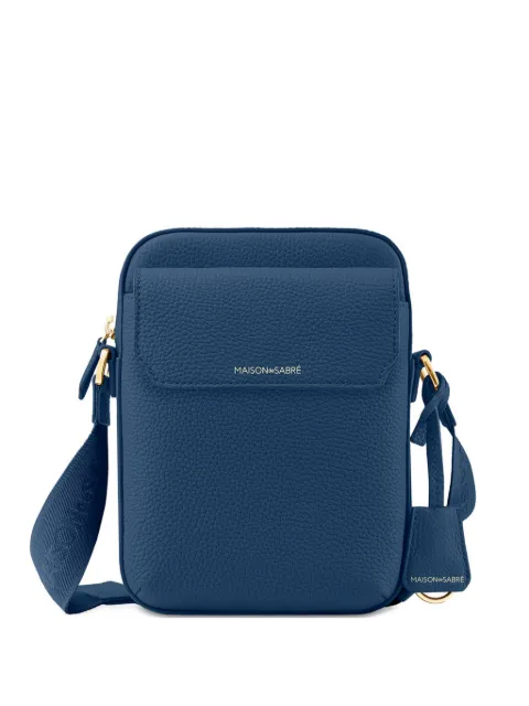 MAISON de SABRÉ small leather messenger bag Blue MEBA
