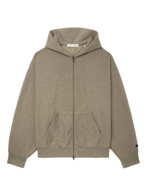 FEAR OF GOD ESSENTIALS zip-up hoodie Neutrals 192AS252072F