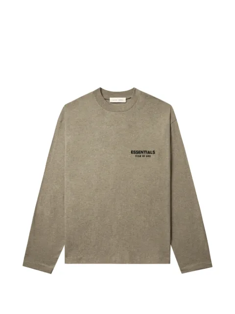 FEAR OF GOD ESSENTIALS long-sleeve T-shirt Neutrals 125AS254182F