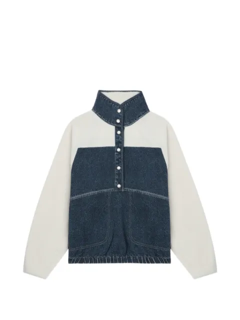 rag & bone Miramar fleece jacket Neutrals RC6025HSMOT