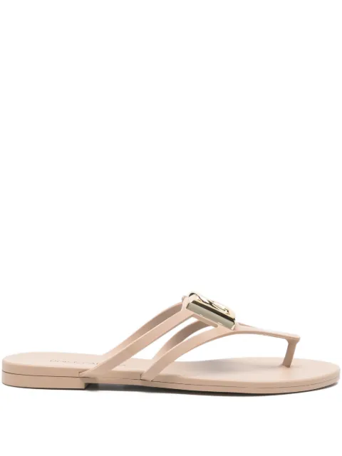 Dolce & Gabbana lights logo sandals Neutrals CW2418AY817