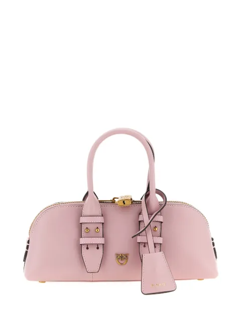 PINKO love birds bowling leather handbag Pink 105334A0QO