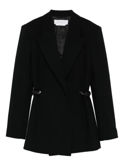 Gabriela Hearst Epona chain blazer Black 3265078W111