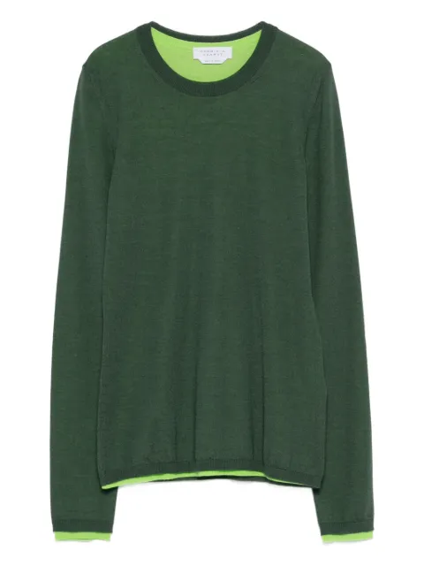Gabriela Hearst crew-neck sweater Green 3269011A003