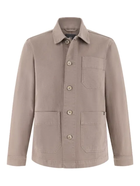 Boggi Milano buttoned shirt jacket Neutrals BO26P084501