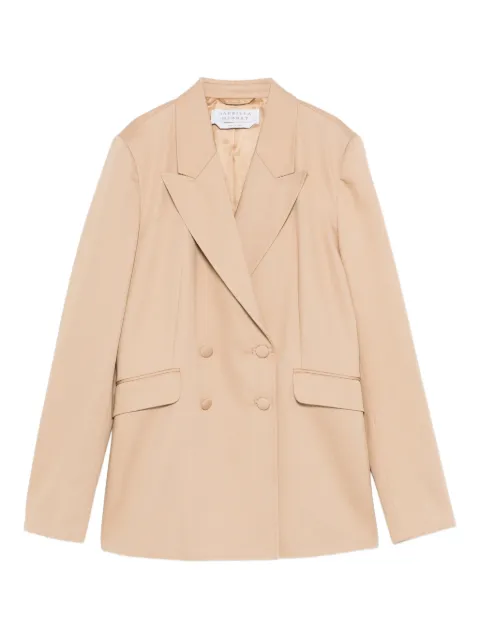 Gabriela Hearst double-breasted blazer Neutrals 3265113T134