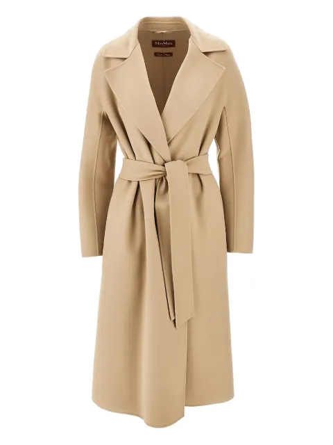 Max Mara tie-waist coat Neutrals 2616011011600