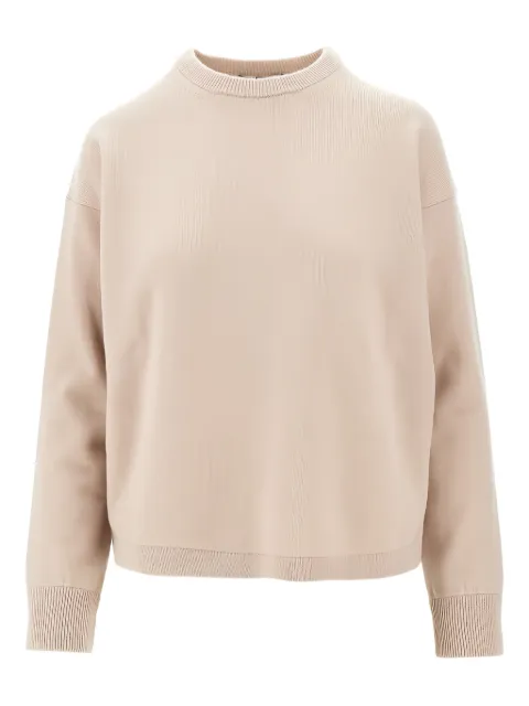 'S Max Mara ribbed long-sleeve sweater Neutrals 2619361101600
