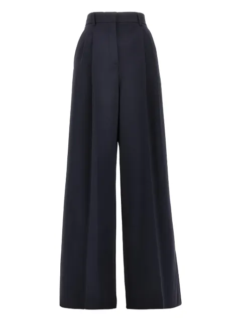 Weekend Max Mara pleated trousers Blue 2615131061600