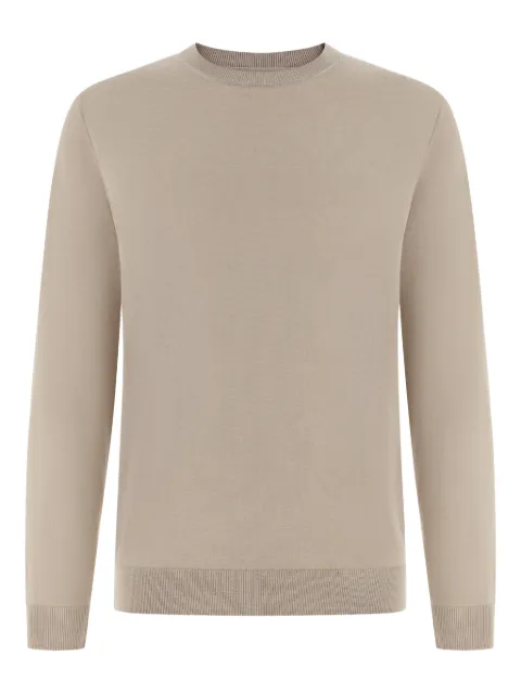 Boggi Milano crew neck knitwear Neutrals BO26P050203