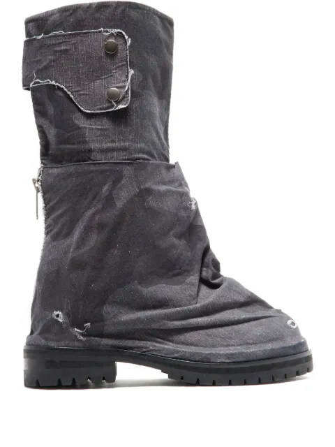 424 Dragonrider biker boots Grey FFF5MQ59APTF001C99