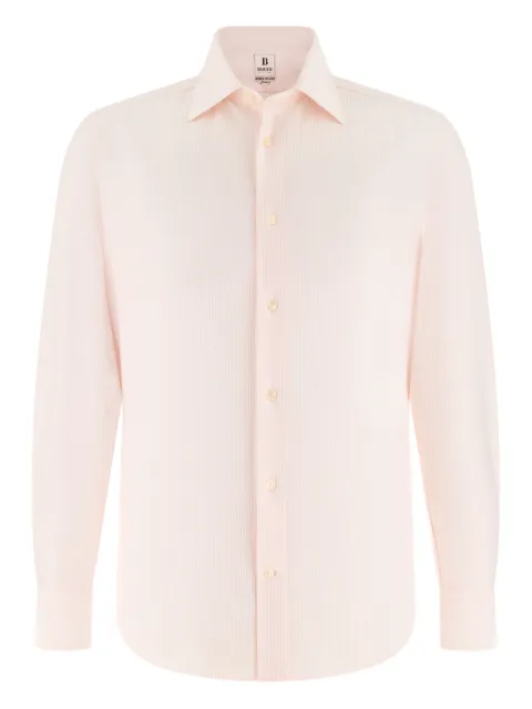 Boggi Milano regular fit japanese jersey polo shirt Pink BO26P019502