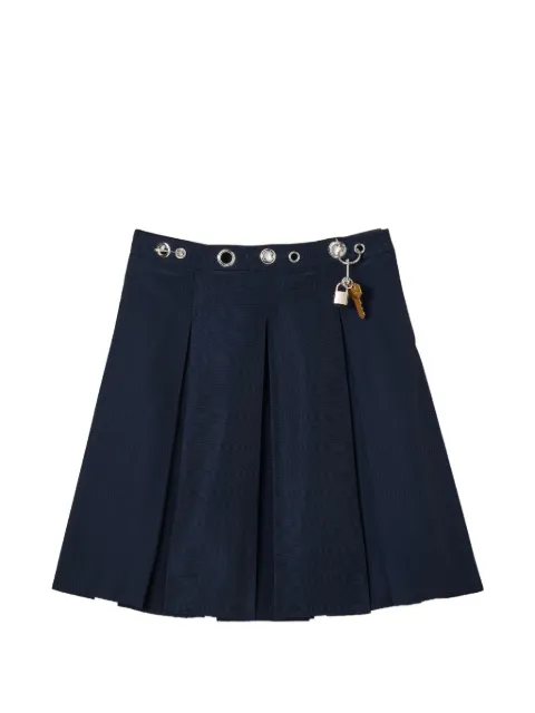 Marc Jacobs safety pin pleated skirt Blue 2S6RSK003W06410