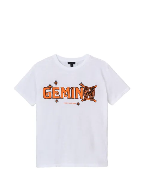 Marc Jacobs The Zodiac Gemini-print T-shirt White 2S6RTP060C67984