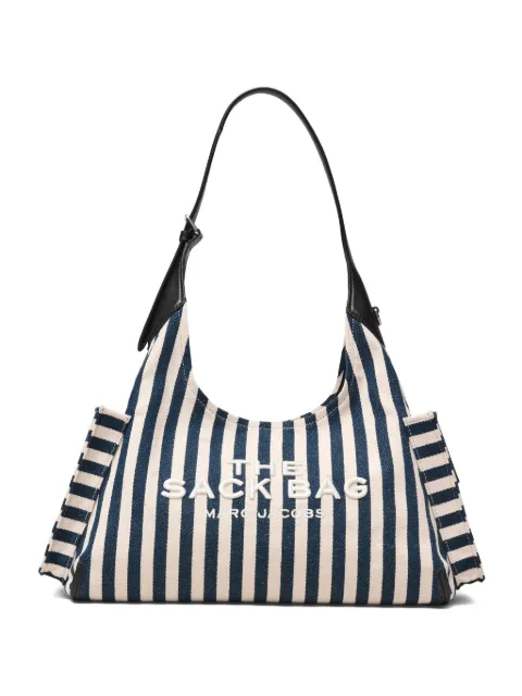 Marc Jacobs The Belted Canvas striped tote bag Blue 2S6HSH025H02455