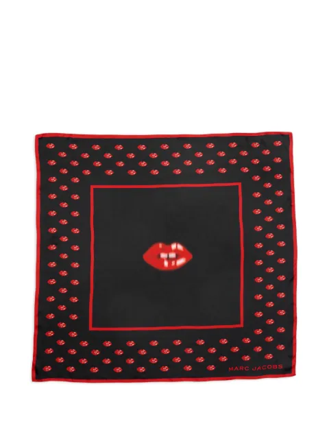 Marc Jacobs lips-print scarf Black 2S6RRA010W03002
