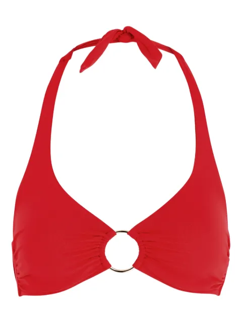 Melissa Odabash Brussels ring-detail bikini top Red 61124110BRUSSTP