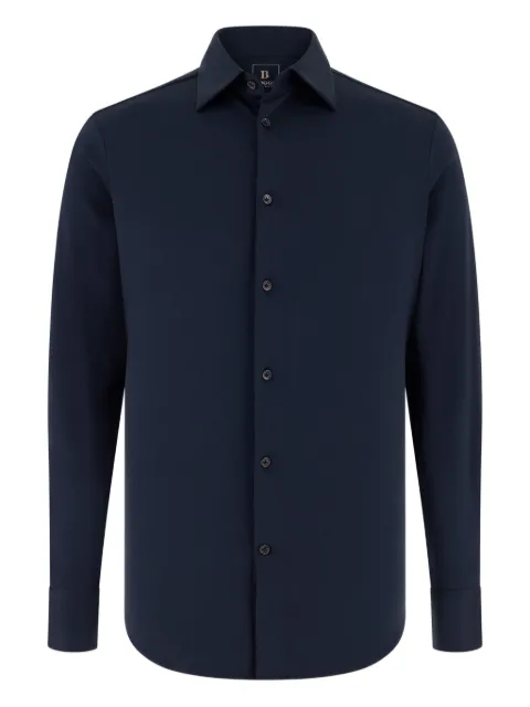 Boggi Milano new york collar polo shirt Blue BO26P030502