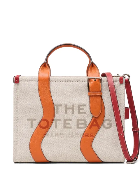 Marc Jacobs The Wavy Canvas medium tote bag Neutrals 2S6HTT002H02253