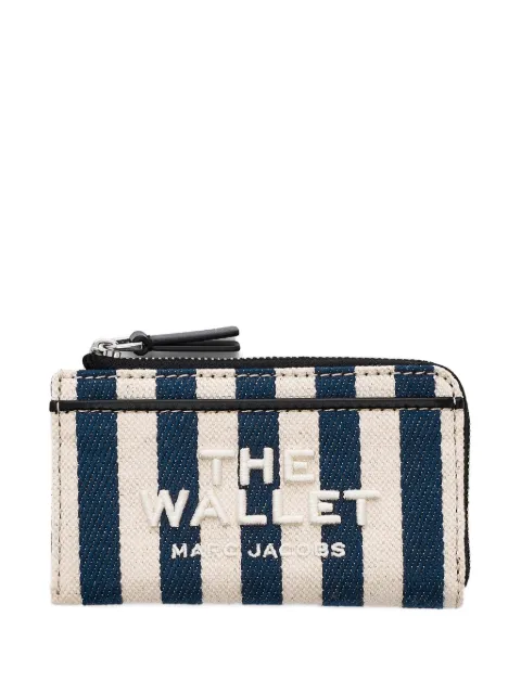 Marc Jacobs stripe top zip-wallet Blue 2S6SMP056S02455