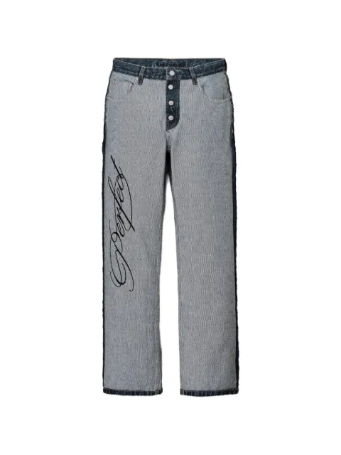 Marc Jacobs Perfect Imperfect stripe jeans Grey 2S6RBT016D01427