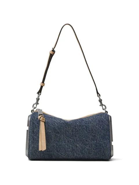 Marc Jacobs The Snapshot denim suede shoulder bag Blue 2S6HSH049H02427