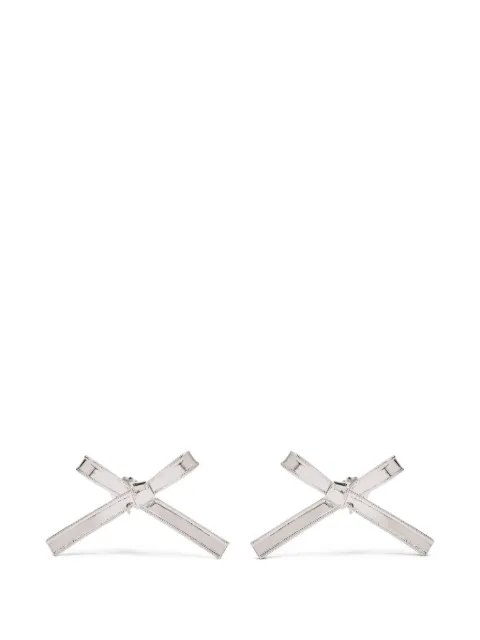 Marc Jacobs bow-shape earrings Silver 2S6JER001J95040