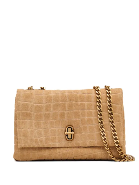 Marc Jacobs The suede Croc Slim Dual convertible shoulder bag Brown 2S6HSH027H01910
