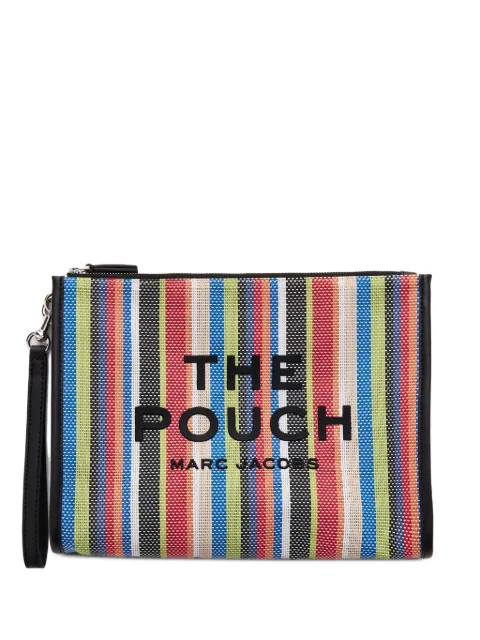 Marc Jacobs The Pouch striped clutch bag Red 2S6SCP016S02630
