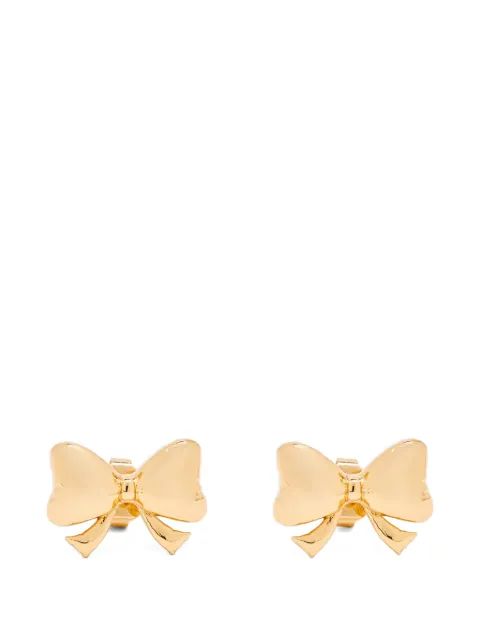 Marc Jacobs bow-shape stud earrings Gold 2S6JER001J92970