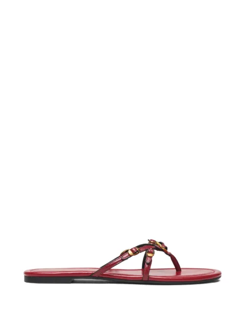 Marc Jacobs The Kiki leather sandals Red 2S6FSA001F06641