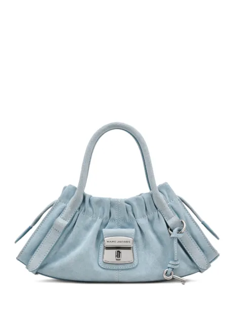 Marc Jacobs The Suede Cristina small satchel tote bag Blue 2R5HSC027H01451